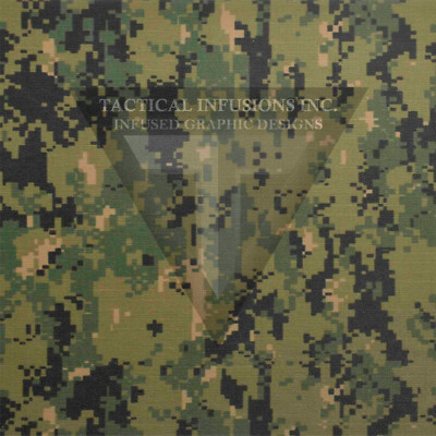 Kydex  Infused Digital Green Camo  7 7/8'' x 7 7/8''  
