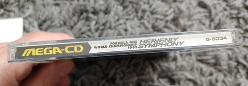 F1 World Championship Heavenly Symphony Japanese Sega Mega Cd Mint - Picture 4 of 7