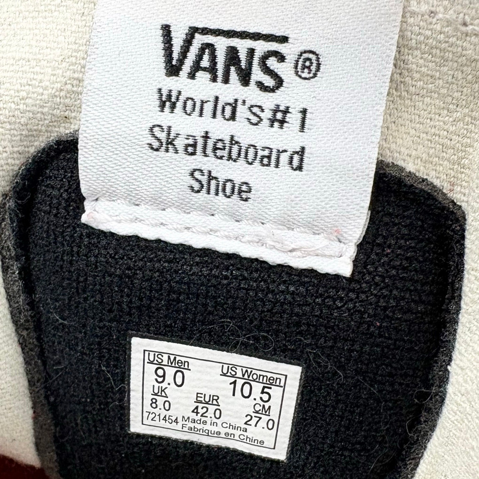 SAOLA Vans Sk8 Mid Reissue Rococco Rosso Blu Adriatico Stringate Taglia 9 Uomo VN0A3MV8Q8C