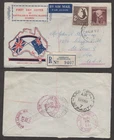 1948 Australia Registered First Day Cover – Aboriginal Art, Cow
