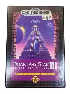 Phantasy Star III: Generations of Doom - Sega Mega Drive (OVP)