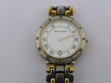 Maurice Lacroix Watch w/ Date Roman Numerals w/ Band Quartz Working Movt 955-412