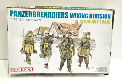 1/35 DRAGON PANZERGRENADIERS WIKING DIVISION HUNGARY 1945 #6194 NEW FIGURE KIT