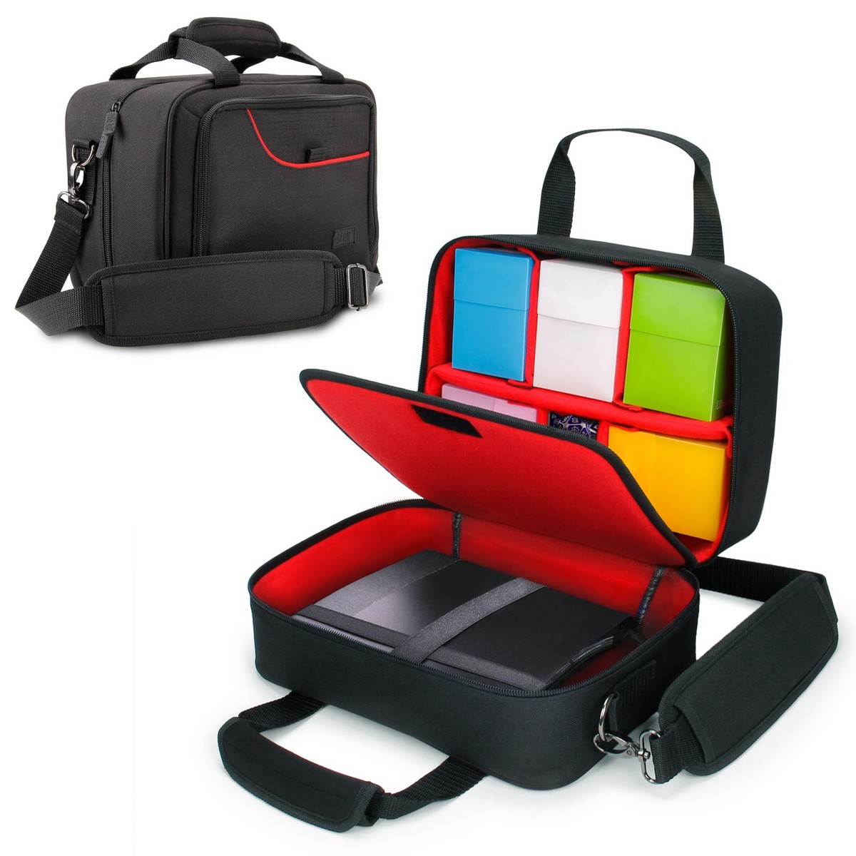USA Gear Magic the Gathering MTG Deck Travel Bag - Card Protector