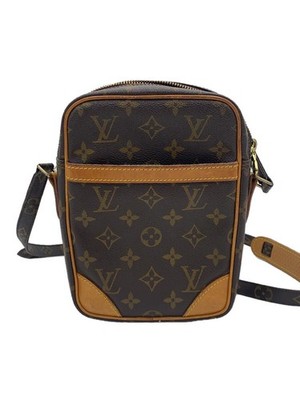 LOUIS VUITTON 2)Danube Monogram Canvas BRW PVC BRW Allover