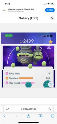 Weezing Galarian Ultra League Level 47, PvP  , 2 Charge , Under 2500 PKMN Go