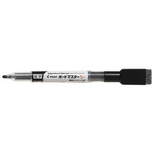 Pilot Board Marker Board Master S Fine Point with Eraser Black 10 Pieces