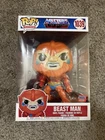 Funko Pop Jumbo 10 in Masters of the Universe Beast Man Comic Con Exclusive 1039