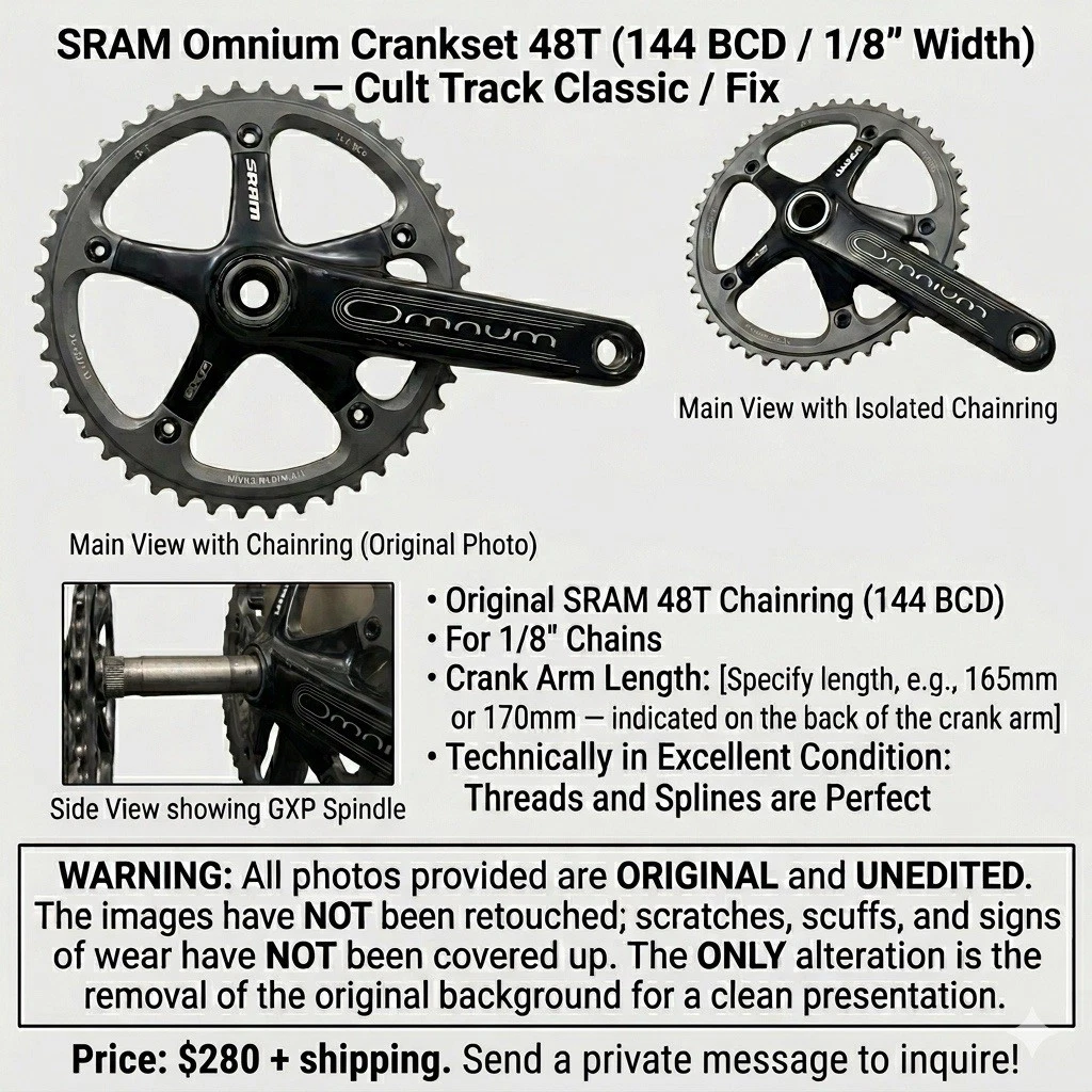 Sram Omnium for sale - eBay