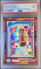 2024 Panini Donruss Optic Football Jayden Daniels RC #389 Red Pandora PSA Mint 9