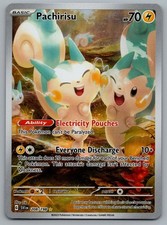 Pachirisu 208/198 Illustration Rare Scarlet & Violet Pokemon Holo Near Mint on eBay