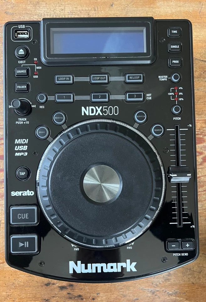 Numark NDX500 USB/CD Player for DJs or Music Producers. Black. Unused.  - Image 2 of 3