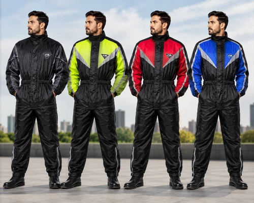 RKSPORTS ONE PIECE WATERPROOF MOTORBIKE MOTORCYCLE  FULL BODY RAIN OVER SUIT