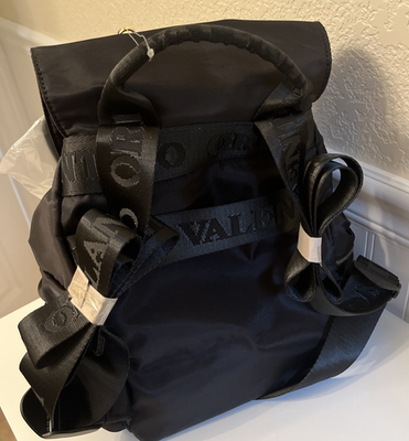 Valentino Orlandi Backpack Black w/Coin Purse NEW with TAGS  display picture 3