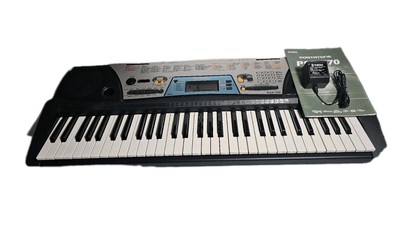 Yamaha PSR-170 61-Key Portable Keyboard - Black w/Manual And Power