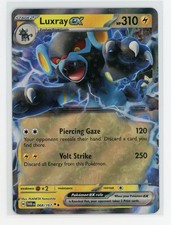 sam's club pokemon card Luxray ex 195/167 Shiny Full Art - my-booster X Écarlate et Violet 6 main image 1