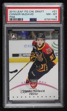 2014-15 ITG Young Stars Pink 6/200 Connor McDavid #21 PSA 8 t3w