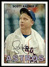 Scott Kazmir 2016 Topps Heritage #102 Houston Astros 26819 Baseball Card