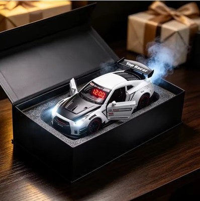 Car Loud Alarm Clock for Heavy Sleepers Adults with Engine Sound | Hypercar Mode