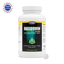 Nutramax Dasuquin with MSM Chewables 150 Count for Small Medium Dogs White