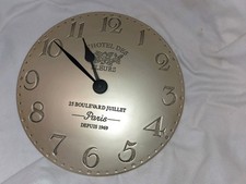 Thomas Kent L'HOTEL DES FLEURS Wall Mounted Clock. Heavy Resin. Free Postage 