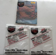 Lotto di 3 tela con gancio di chiusura vintage