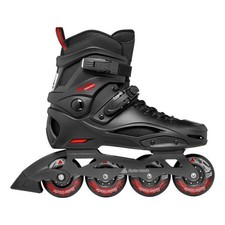 Patín en línea Rollerblade RB 80 Fitness negro/rojo para hombres talla 8,0 nuevo