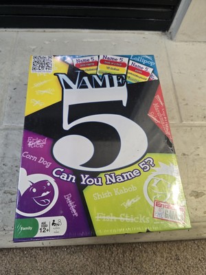 Can You Name 5? Board Game by Endless Games