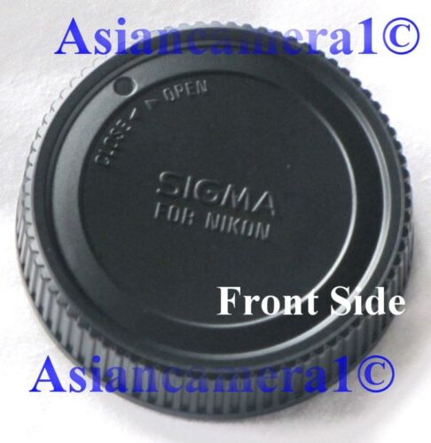 Genuine Original Sigma Rear Lens Cap For Nikon Japan Dust Safety Twist-on OEM - Picture 1 of 2