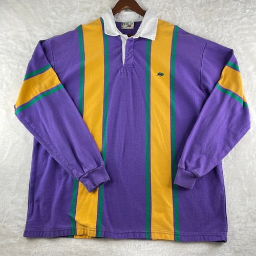Vintage Perlis Rugby Shirt Mens 3XL 