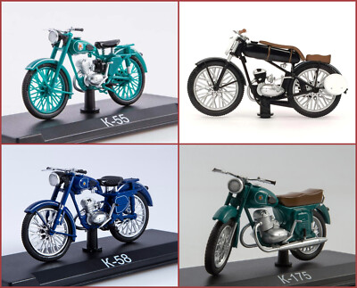 1:24 Motorrad UdSSR K 55 S2 58 175 Kowrowez ex DKW RT125 Modimio USSR URSS