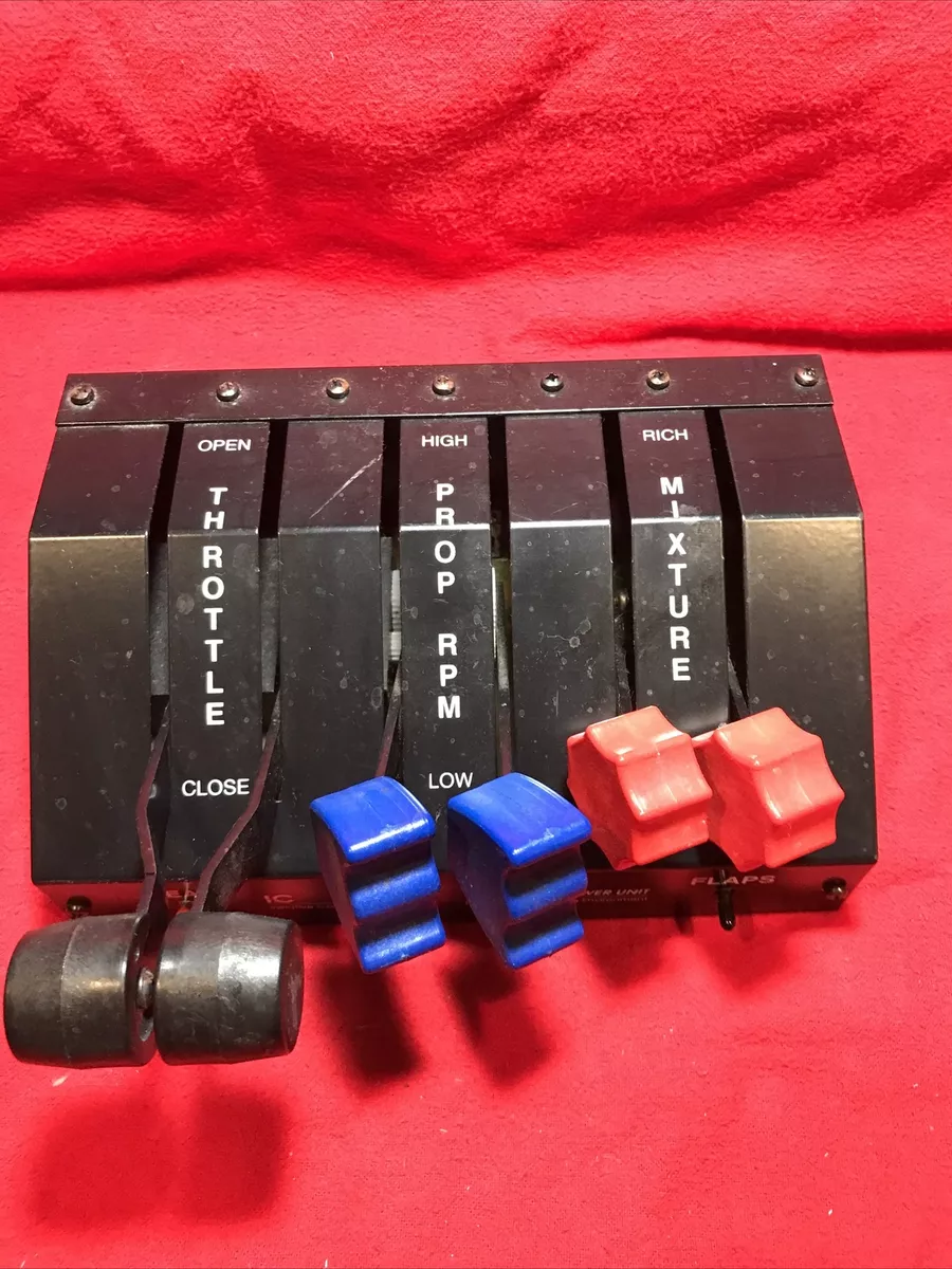 IC Innovative Computing Flight Simulator Twin Power Unit Throttle M400E-A2-0003