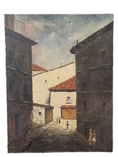 Ibeas Painter from Burgos Painting On Canvas mixed technique Madrid 1969