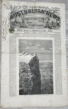 Antique Print, The Illustrated Australian News, 1867, 44.5 x 29 cm......