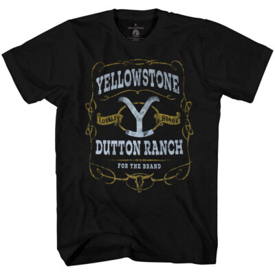 #ad Yellowstone Dutton Ranch Label T Shirt $19.99