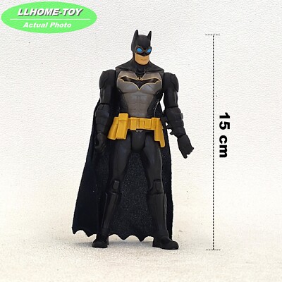 Anime DC Batman Comic Arkham Knight Blue Goggles Action Figure Toy Gift L