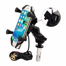 Phone Mount w/ Charger Navigation Bracket for...