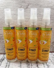 4 St. Ives Face Mist Spritz A Little Zing W Sparkling Orange Scent 4.23 Oz Ea
