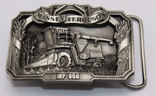 1986 Massey Ferguson MF 850 Combine Belt Buckle 741 of 5000 Iowa Premium Speci