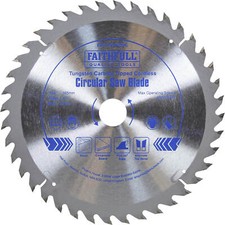 Image of Faithfull TCT Cordless Circular Trimsaw Blade 165mm 40T 20mm