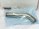 NO flange KOHLER K-933-BN Purist Shower arm 8-1/2" reach Vibrant Brushed Nickel
