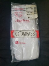 3 Pairs Of rare Vintage Boys Briefs 1980s