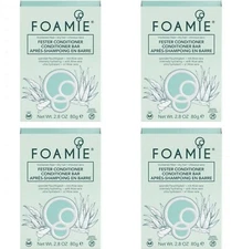 4 Foamie Firm Conditioner Solid Bar Aloe Vera Vegan Dry Hair Natural Shine 2.8