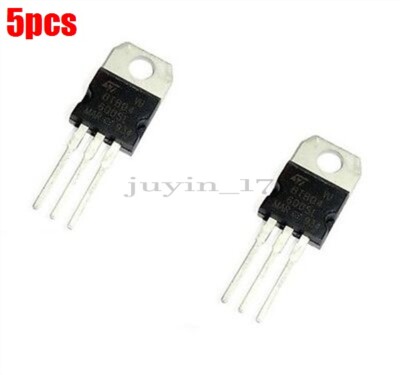 5Pcs TO-220 BTB04-600SL BTB04-600 BTB04 Triacs 600V 4A New Ic ev