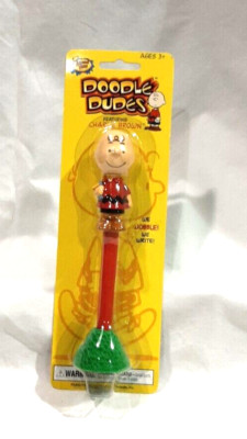 PEANUTS - CHARLIE BROWN DOODLE DUDES BOBBLEHEAD PEN