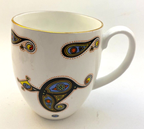 Royal Tara Ireland Mug Bone China Celtic Book of Kells Letter C Multicolor