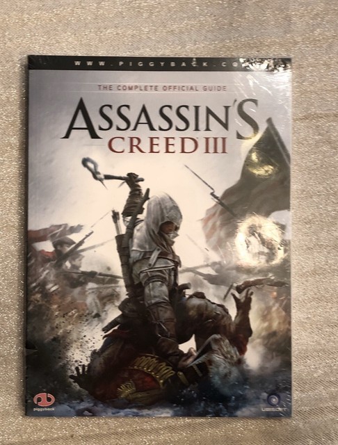 Assassins Creed 3 Complete Official Strategy Guide W Poster Ubisoft 