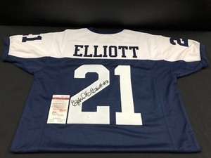 ezekiel elliott autographed jersey