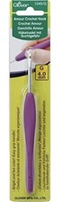 Clover 1045/G Purple Amour Crochet Hook, Size G, 4.0Mm