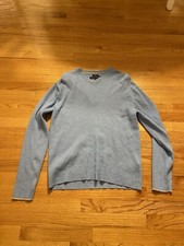 Tommy Hilfiger Sweater Mens Large Blue Stretch. Vintage , Y2K